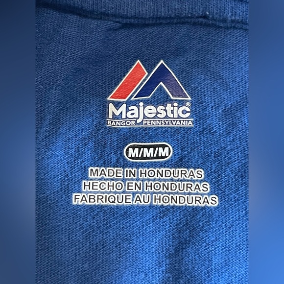 Colts long sleeve t Size M blue white - Picture 3 of 3